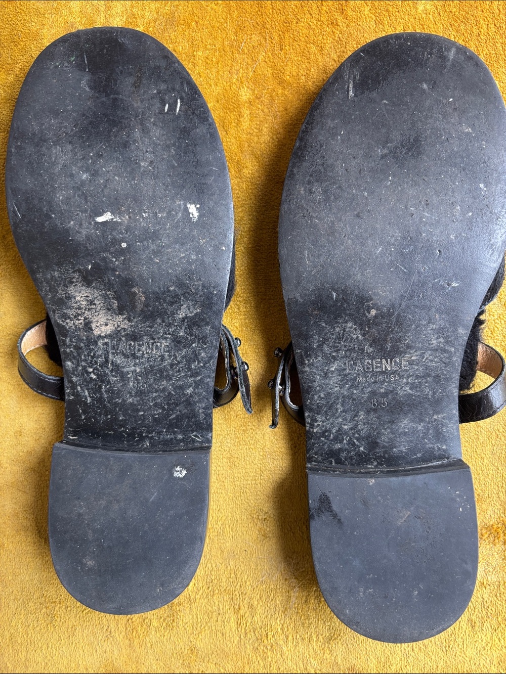 L'agence Pony Hair Mules - Picture 3 of 5